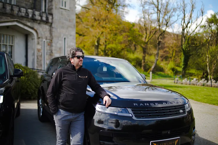 Owner of Luxury Vehicle Hire Ireland with two Range Rovers from the fleet